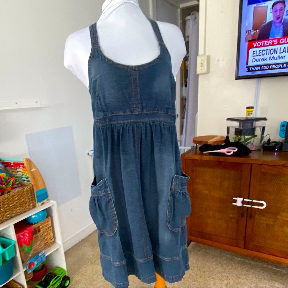 Denim Sleeveless Dress